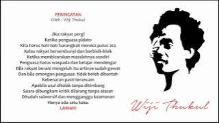 Peringatan - fajar merah feat Sosiawan leak | puisi