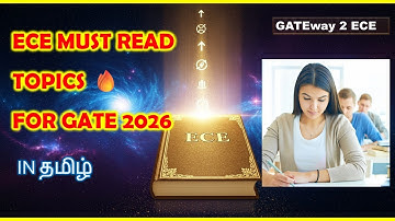 GATE 2026 ECE – Important Topics You Can’t Skip! | Rank Booster Guide - in tamil - GATEway 2 ECE