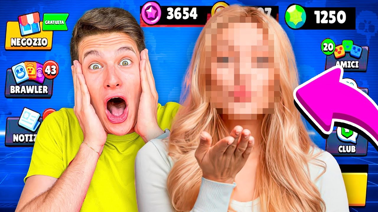MIA SORELLA GIOCA a BRAWL STARS per la PRIMA VOLTA! - YouTube