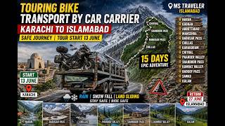 Karachi to Islamabad Bike Bilty | Ready for Pakistan Bike Tour | Pakistan Tour| @MSTRAVELER91