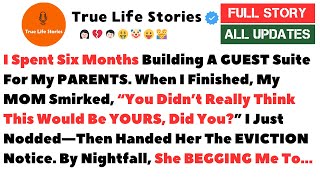 Famous I Spent Six Months Building A GUEST Suite For My PARENTS. When I Finished, My MOM.. | Reddit Stories Net Worth