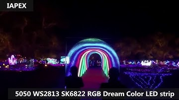 5050 WS2813 SK6822 RGB Dream Color LED strip
