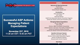 Successful ASP Actions: Managing Patient Expectations
