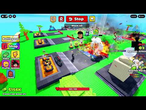 [UPD!] Defend ur base with anime | Roblox