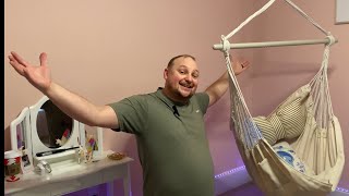 DIY Hammock Chair Installation