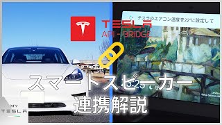 テスラのスマートスピーカー連携方法解説！【TESLA API-BRIDGE】