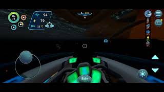 My first ever leviathan encounter in subnautica