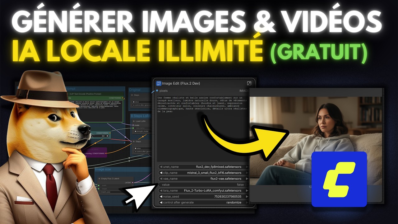 Comment Générer des Images et Vidéos INCROYABLES avec une IA LOCALE et ILLIMITÉE sur ton PC
