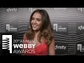 Jessica Alba on the Red Carpet at the 20th Annual Webby Awards.