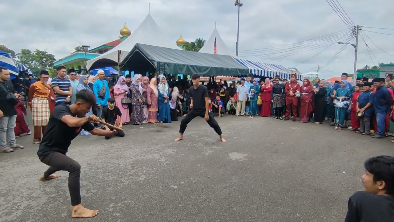 PERSEMBAHAN SILAT DI MAJLIS PERKAHWINAN KAMPUNG BANGKA SEMONG 7.7.2024