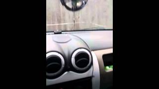 dacia logan (subwoofer clarion sw3012b)