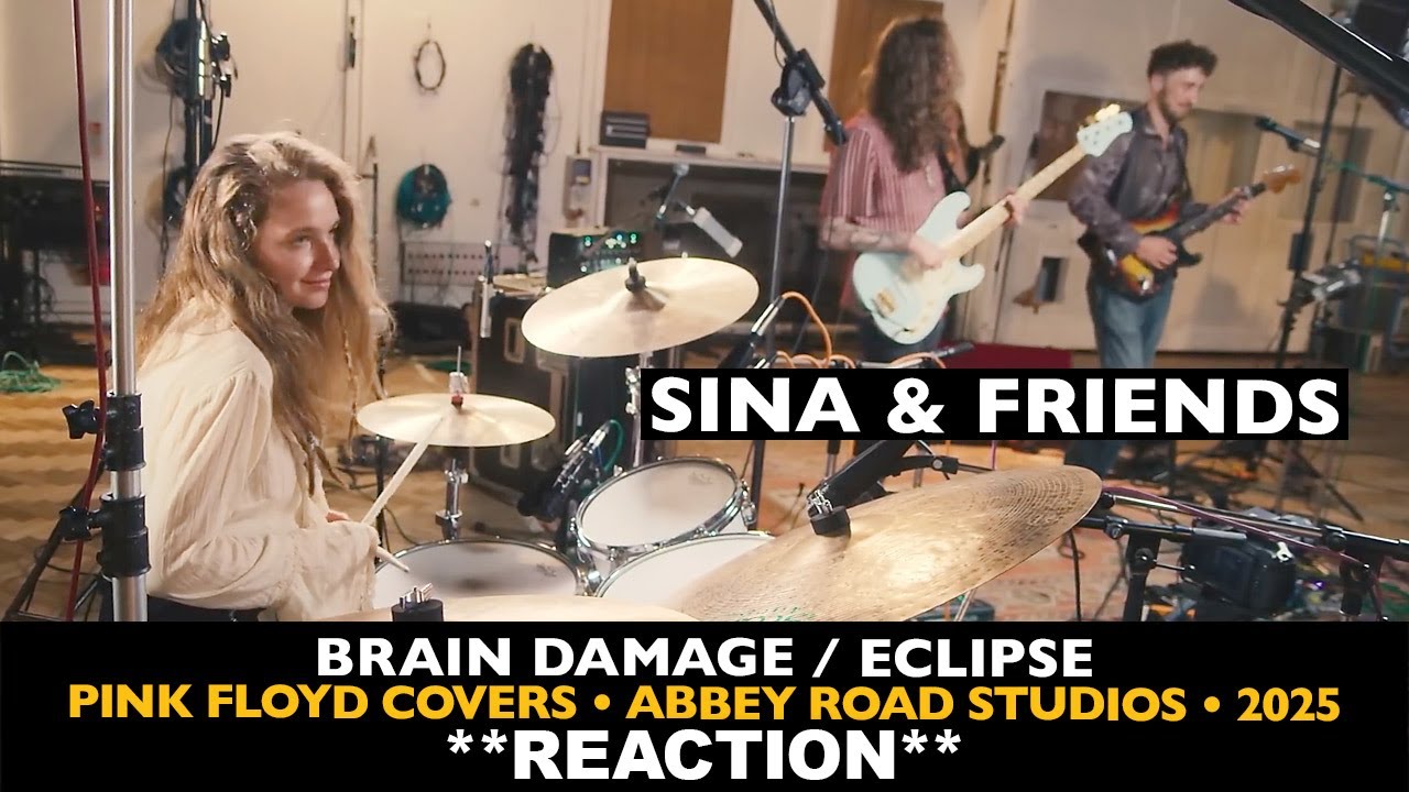 Musicians REACT to Sina & Friends: Brain Damage, Eclipse (Abbey Road Studios 2025) Pink Floyd Covers
