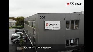 Solufak, uw partner in audiovisuele integratie
