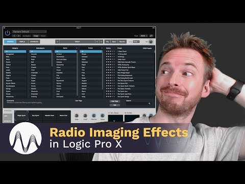 How to Make Radio Imaging Effects in Logic Pro X