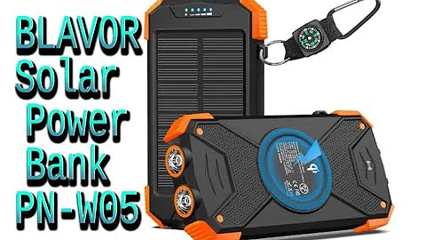 Blavor Solar Power Bank