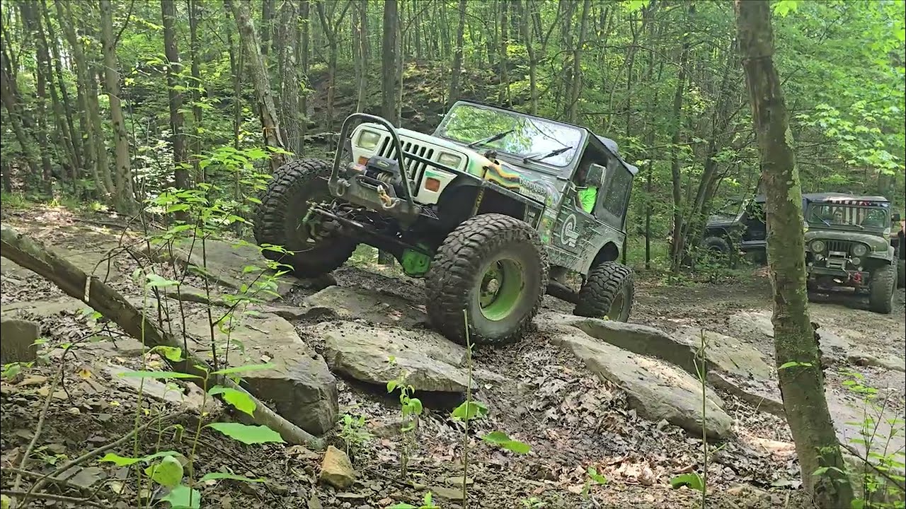 2025 Bantam Heritage Jeep Festival on-site trails. (Mudfest)