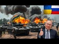 5 MINUTES AGO! Large UKRAINE TANK Convoy Ambushed by RUSSIAN Special Forces Near RUSSIAN Border!