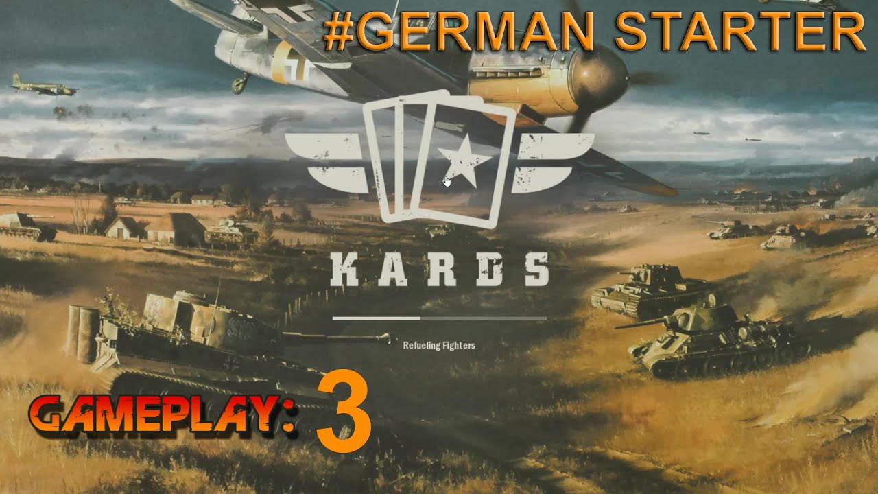 Kards - Gameplay Walkthrough Part 3 - German Starter (Steam)