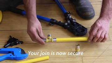 Gastite Crimp Fittings For Gas Plumbing