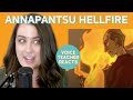 Annapantsu Hellfire | Voice Teacher Reacts