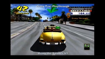 Crazy Taxi Gus One Level Playthrough using the Xploder V1 for Ps2 :D #Playstation #Sony #Ps2 #Gaming