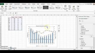 Making Climate Chart in Excel
