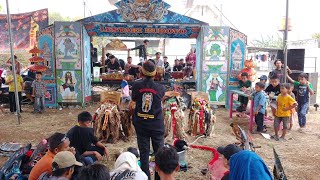 Vidio Ritual sakral suguh sesaji pembukaan jaranan Turonggo lestari Budoyo Kedaton Bandar lampung.