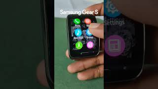 Samsung Gear S Smart Watch Start Up 😍#samsung #samsunggear #gears5
