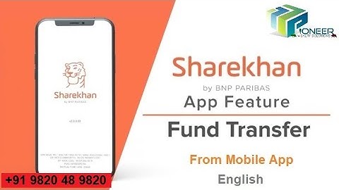 Transfer, Withdraw, Allocate Funds Mobile App English