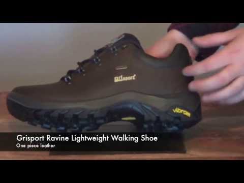 Grisport Ravine Walking Shoe - YouTube