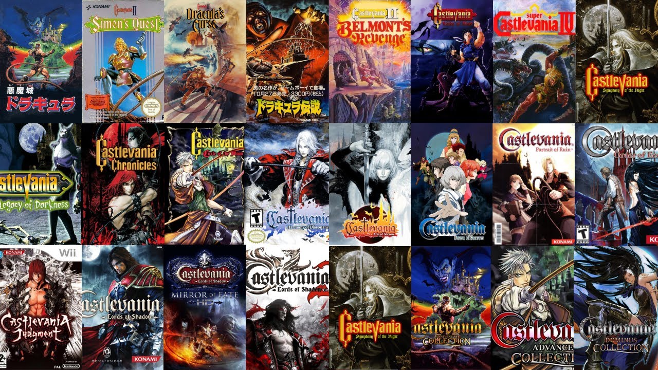 Evolution of Castlevania Games (1986–2026)