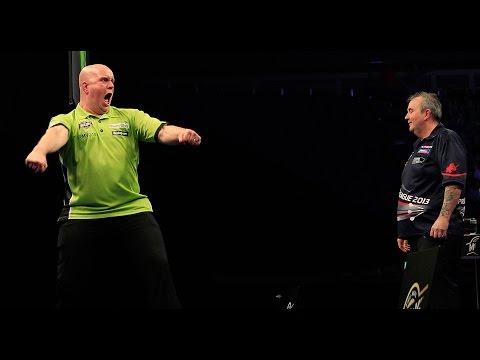 INCREDIBLE CHECKOUT From Michael van Gerwen To Win 2013 Premier League!