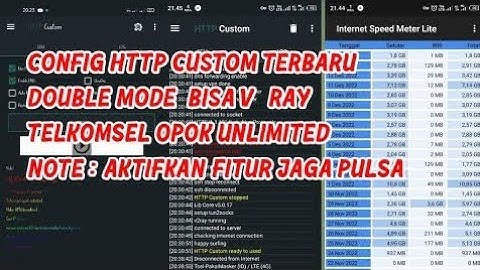 config http custom Telkomsel opok terbaru no limit