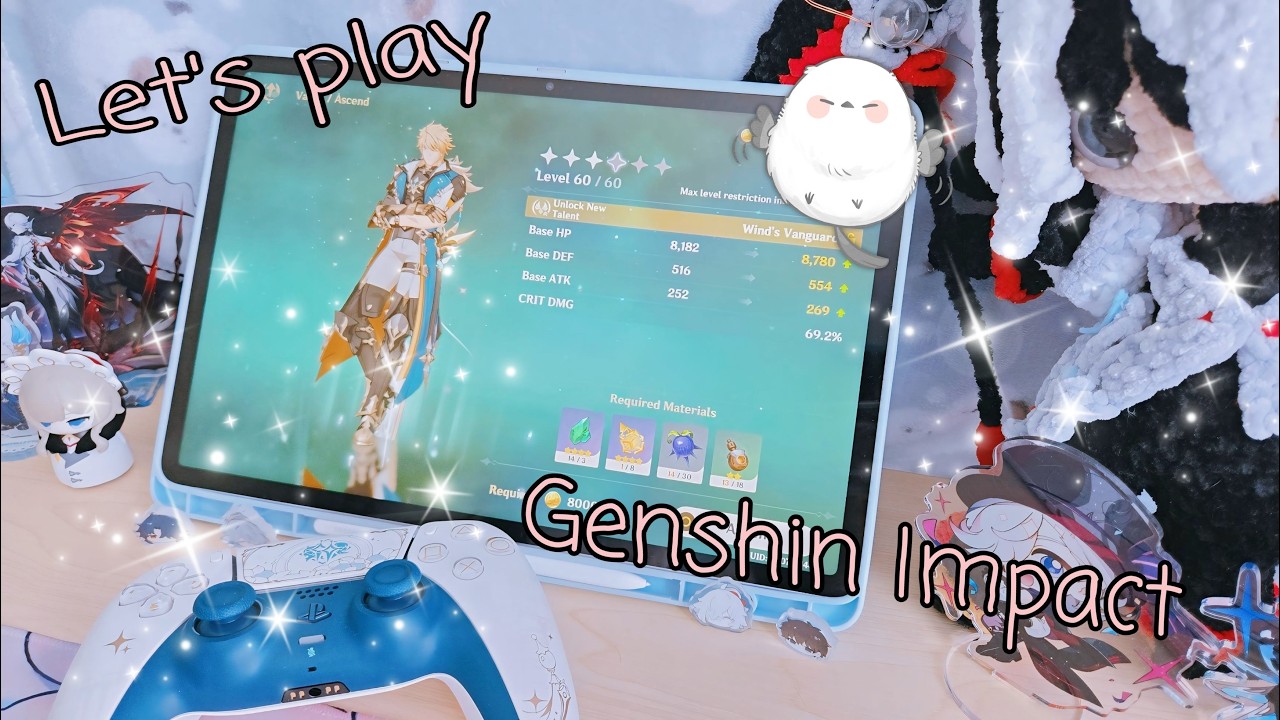 VARKA'S STORY | Playing Genshin Impact on a near-spring afternoon | Gameplay ambiance 4K (eng dub)