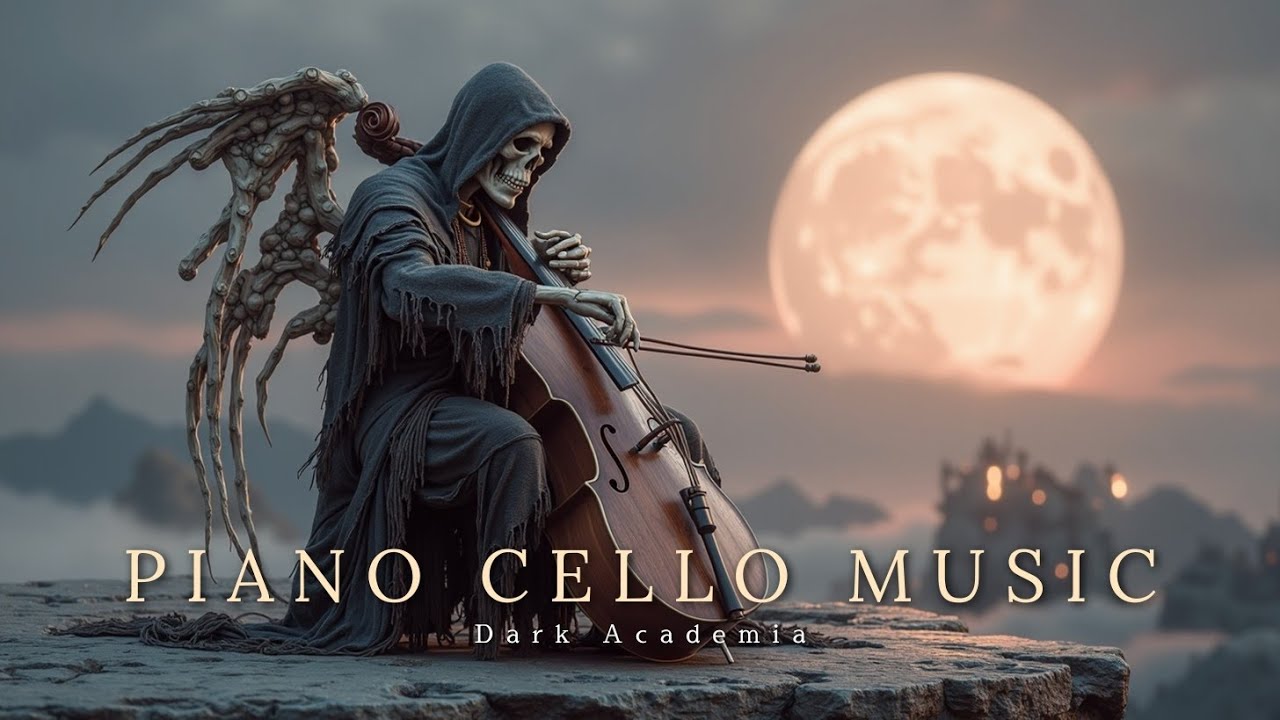 Завораживающие Мелодии Виолончели | Музыка Dark Academia для Учёбы и Глубокой Концентрации 🌙