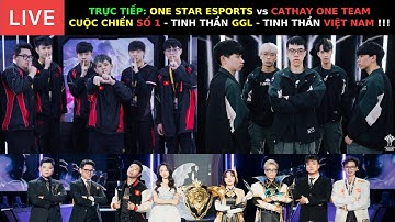 TRỰC TIẾP: TÂM ĐIỂM PLAYOFF AIC 2025 - ONE STAR vs ONE TEAM - CUỘC CHIẾN SỐ 1 - TINH THẦN GGL !!!