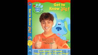 Opening/Closing to Blue's Clues - Get to Know Joe! (US DVD; 2002)