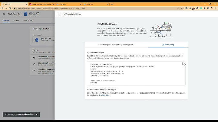 Hướng dẫn cài đặt google analytics vietmoz
