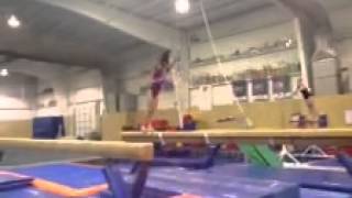 Kennadi LeDoux- Handspring layout & back tuck