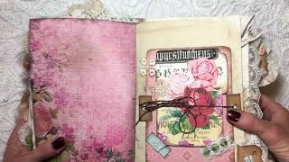 Vintage Prayer Junk Journal Flip Through-sharing my own journal too!