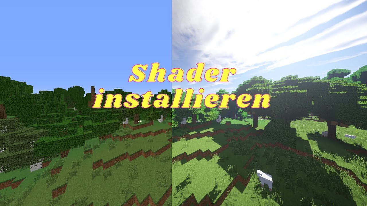 Minecraft Shader installieren (für alle Versionen) | Minecraft Tutorial ...
