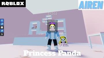 Princess Panda Find the Pandas Roblox