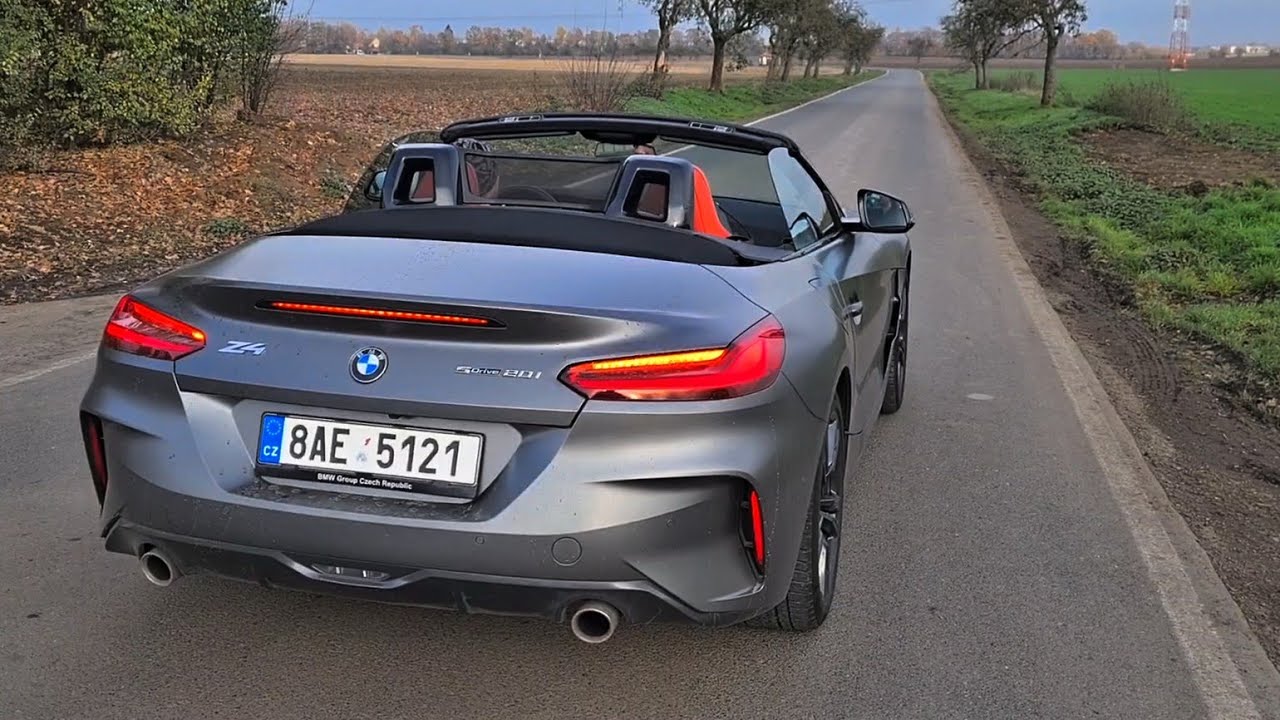 Bmw Z4 i Sdrive Mt Engine Exhaust Sound Youtube