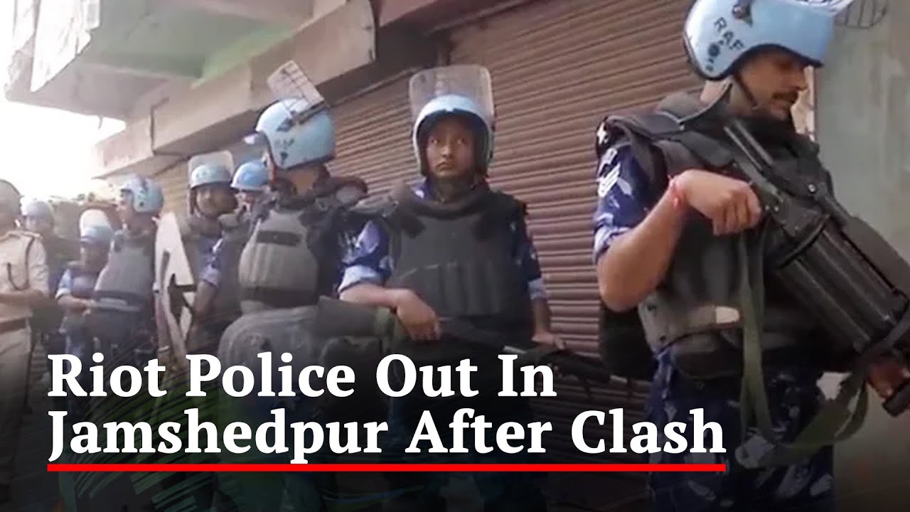 Riot Police Out In Jamshedpur After Clash Over Ram Navami Flag