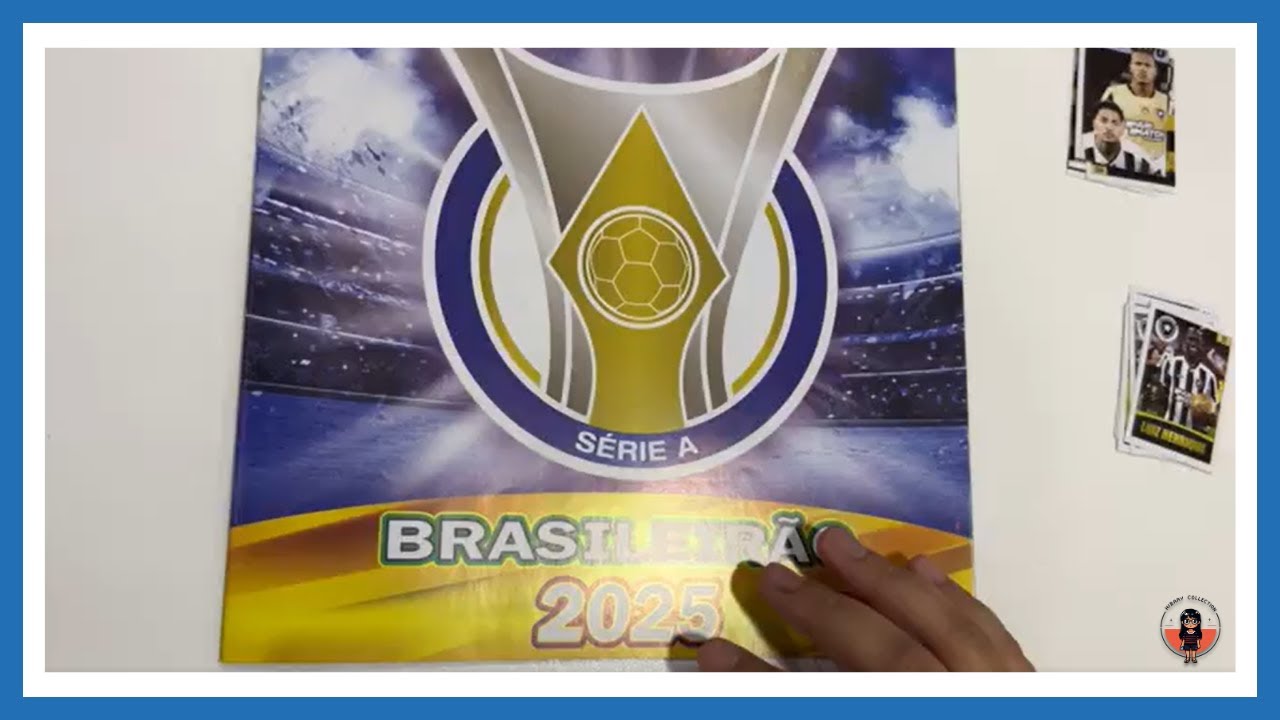 ÁLBUM PIRATINHA BRASILEIRÃO 2025 - COLANDO ALGUMAS FIGURINHAS ⚽️