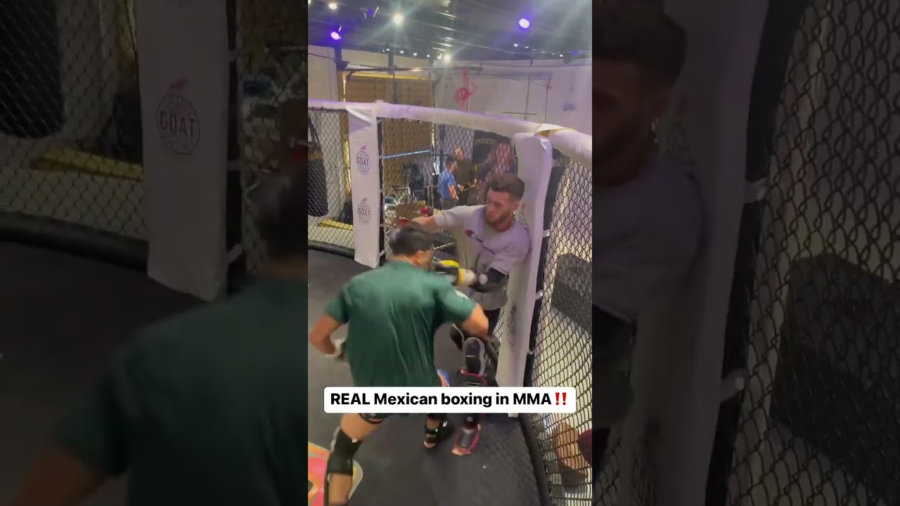 @jramiro_mma demonstrating REAL MEXICAN BOXING in MMA 🇲🇽 ‼️