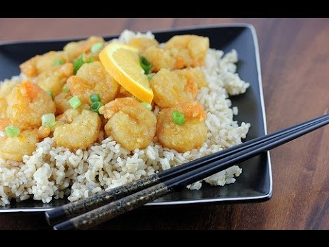 ORANGE PEEL SHRIMP- How To Make Orange Peel Shrimp (FAST AND EASY)!!