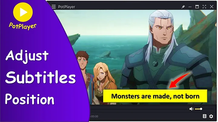 PotPlayer: Adjust Subtitle Position (Move Captions Easily)