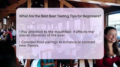 What Are the Best Beer Tasting Tips for Beginners? | The Pint Guy
