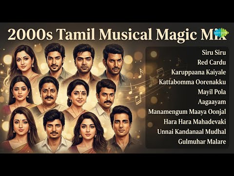 2000-2019 காலத்து இனிய தமிழ் பாடல்கள் | Krish Songs | Siru Siru | Red Cardu
